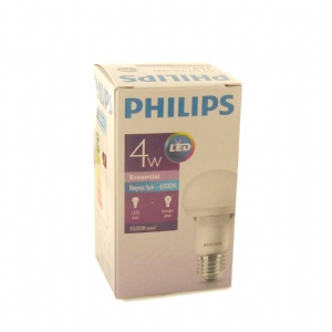  Philips Led Ampul 4 Watt Beyaz İşık 6500 K Led Lamba